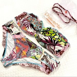 OndadeMar Multicolor Floral Bikini